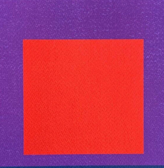 Josef Albers Lithograph Coa Signed Numbered A