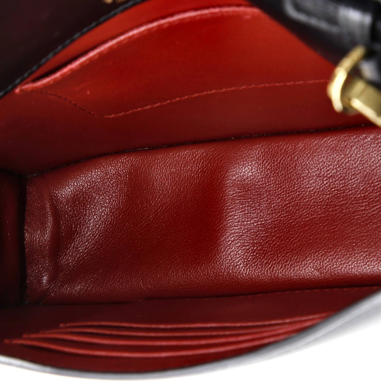 Prada Convertible Flap Clutch With Chain City Calf And Saffiano