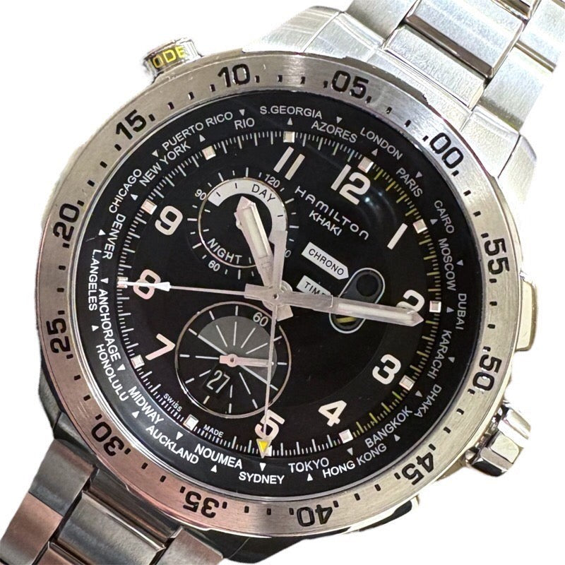 Hamilton Kirk Aviation World Timer Chronograph