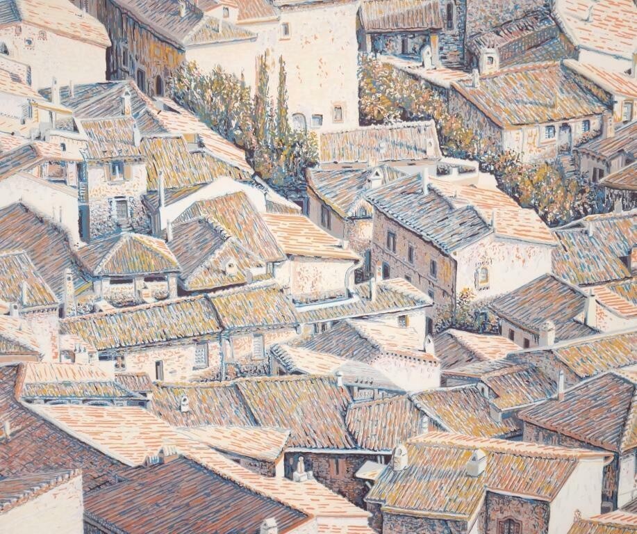 Andrew Price - Hill Town Italy Original