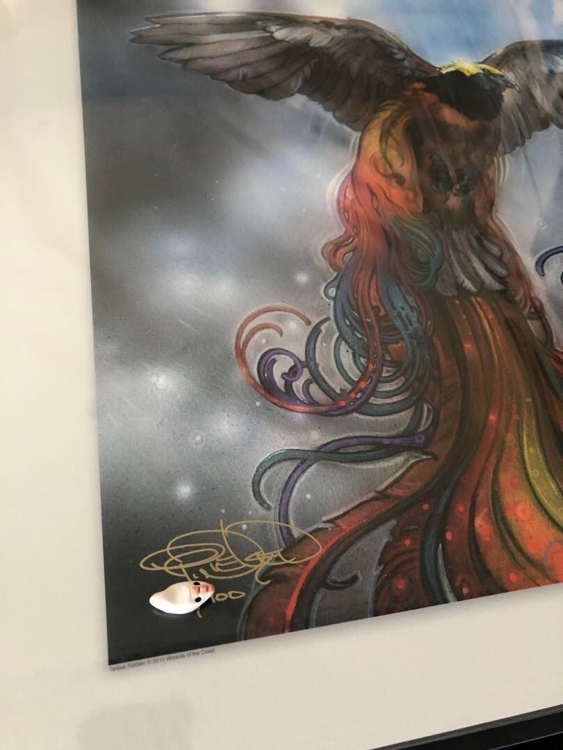 Birds Of Paradise Mtg Nielsen Signed Magic The