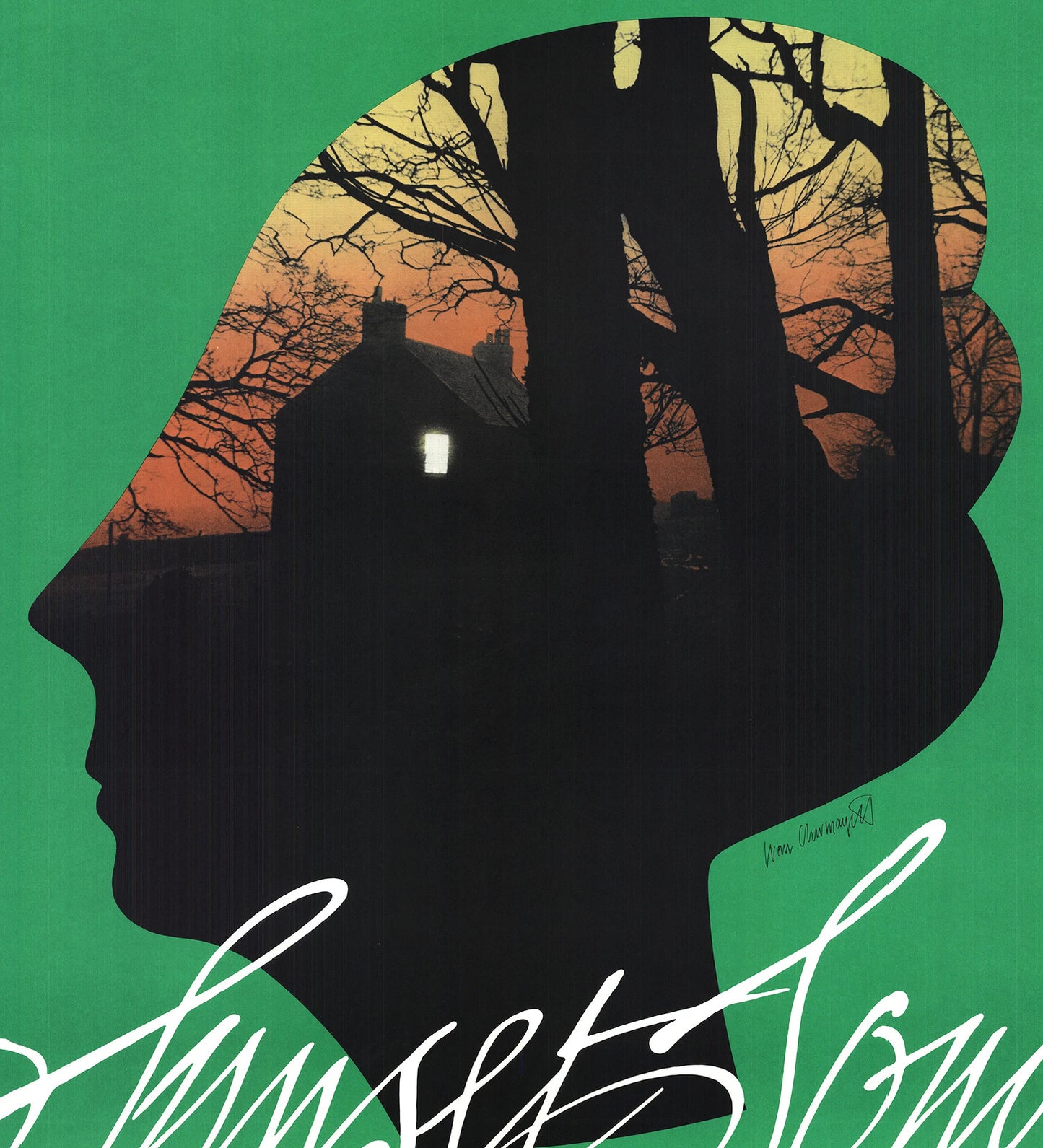 Ivan Chermayeff Sunset Song " Offset Lithograph Contemporary