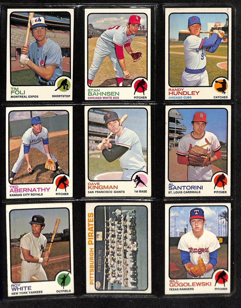 1973 Topps Baseball Cards Complete Set (660)