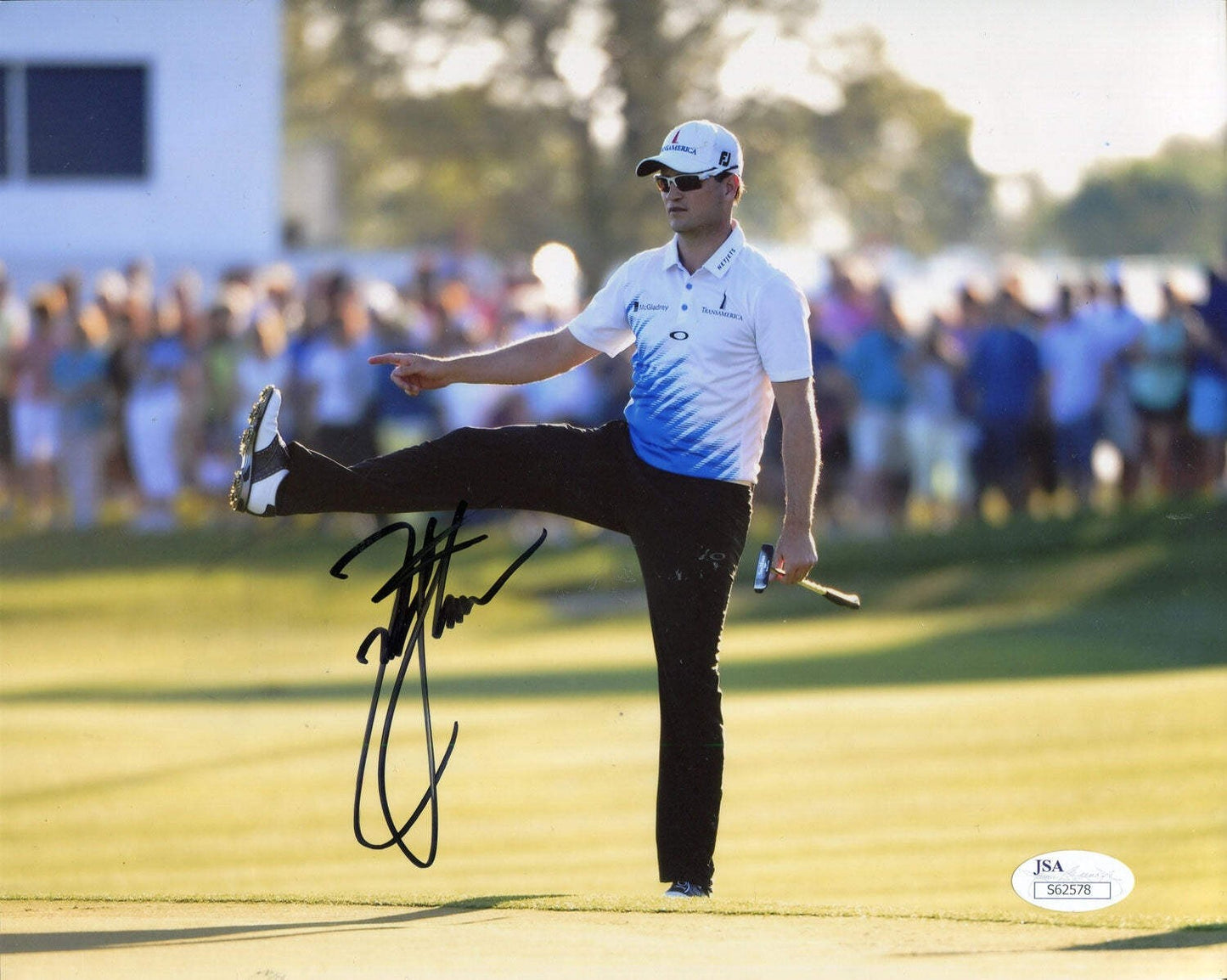 Zach Johnson Autographed 8X10 Photo (Jsa)