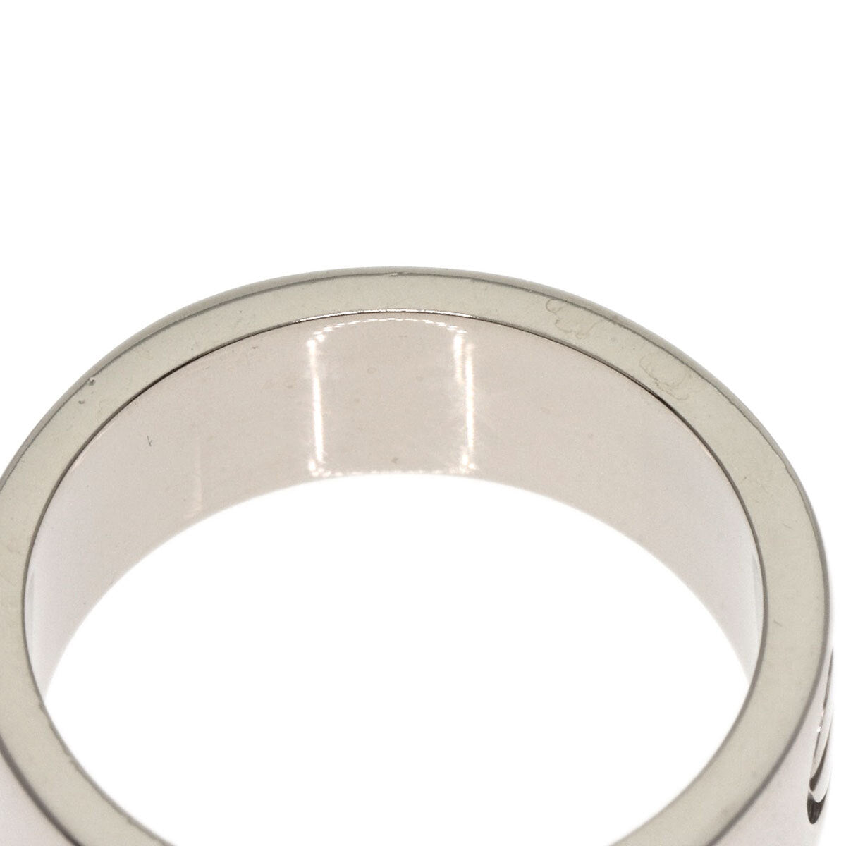 Cartier Ring Love Ring #47 K18 White Gold