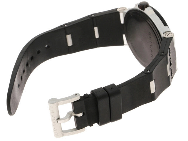 Bvlgari Aluminum Al38Ta Silver Color Automatic