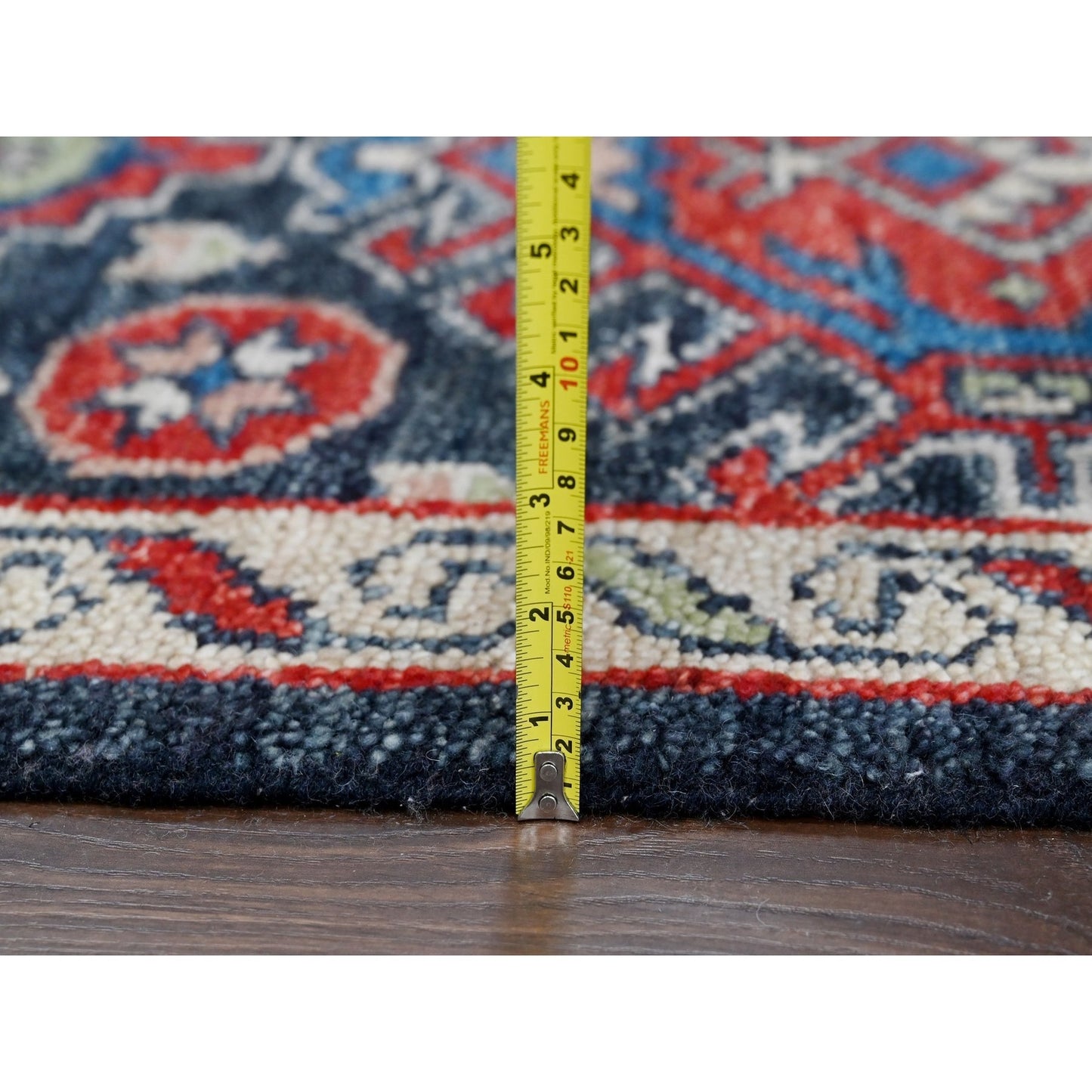 12'X18' Black Supple Organic Wool Hand Knotted Oversize Oriental Rug