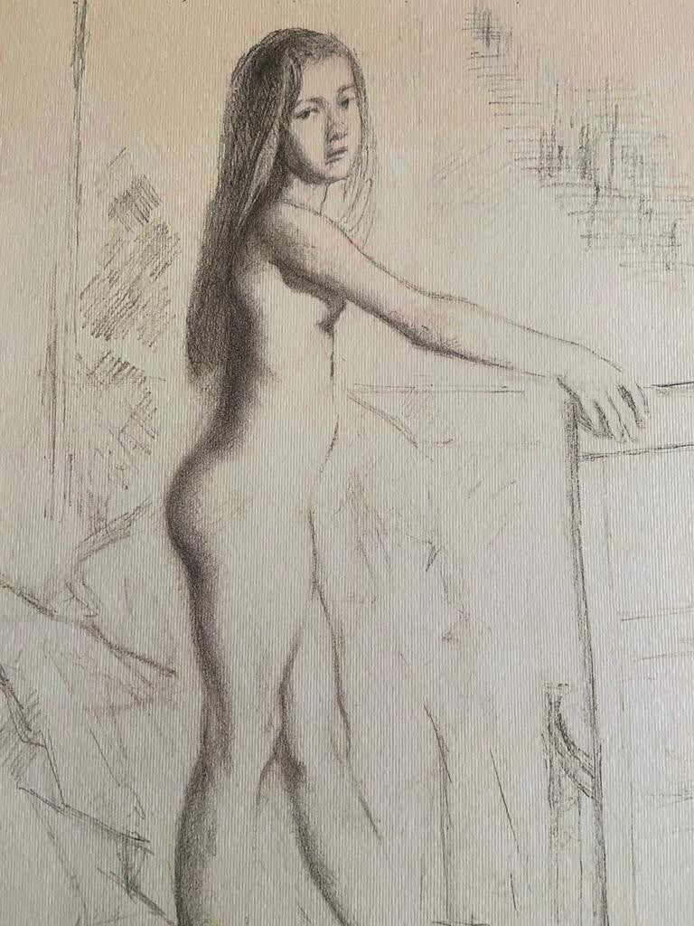 Balthus Lithograph Coa Signed Numbered Stamped (Egon Schiele)