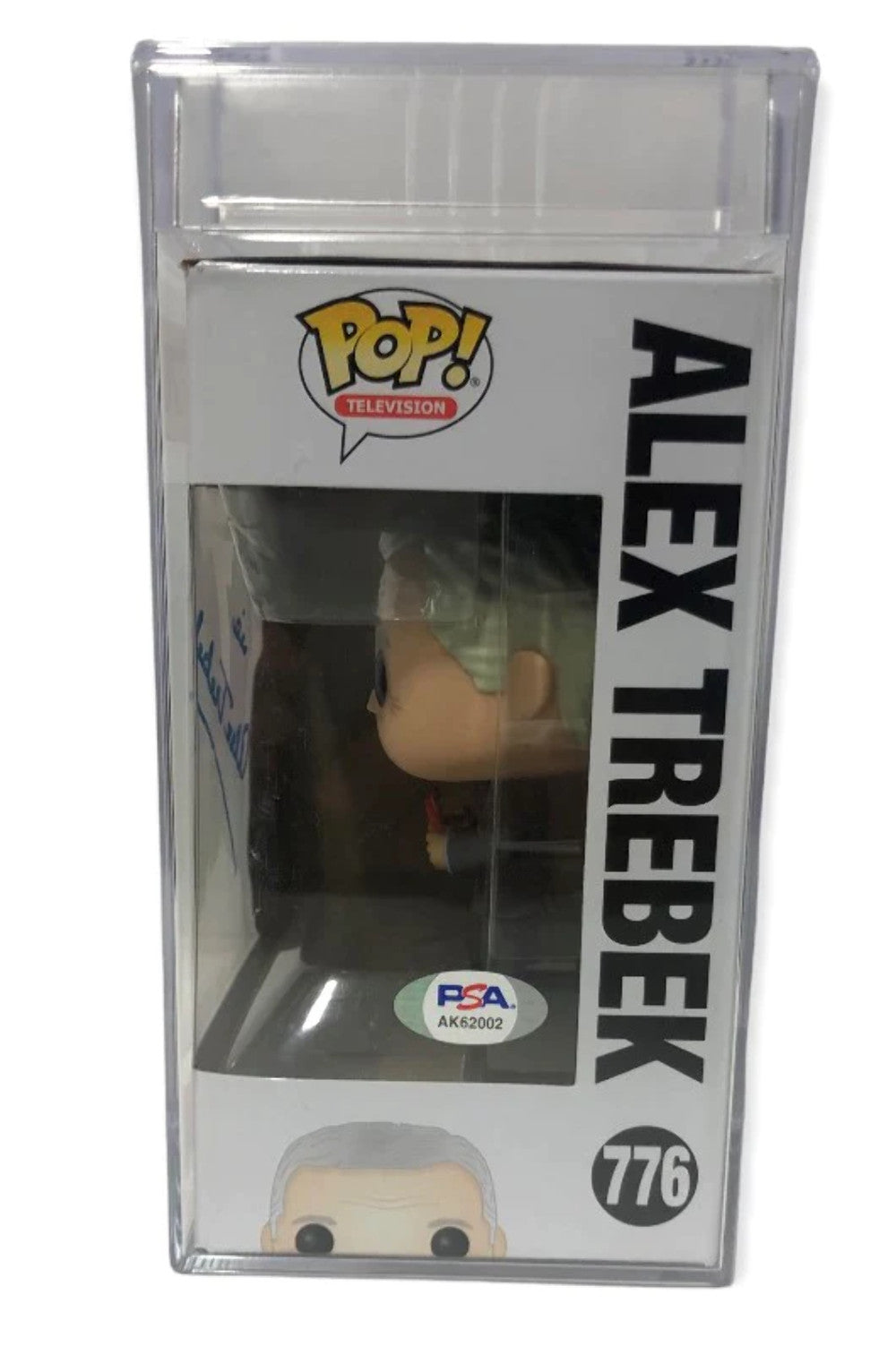 Alex Trebek Autographed Funko Pop (Psa)