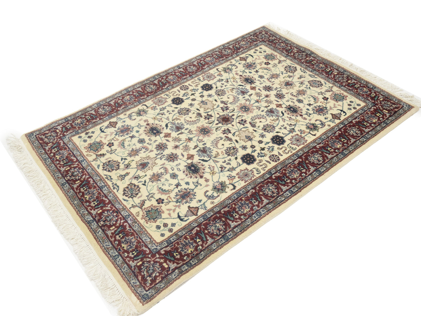 4X6 Ft New Hand-Knotted Oriental Rug Classic
