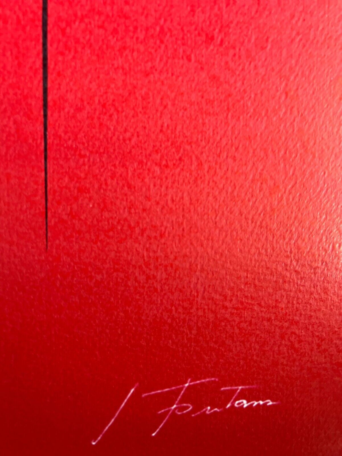Lucio Fontana Lithograph