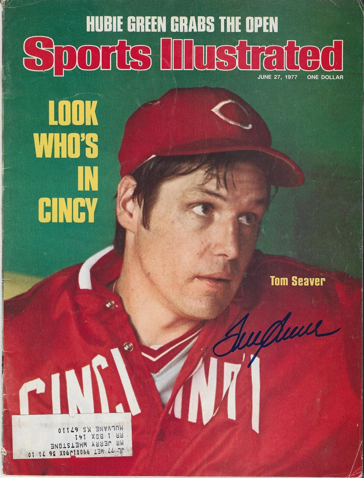 Tom Seaver Autographed Sports Illustrated