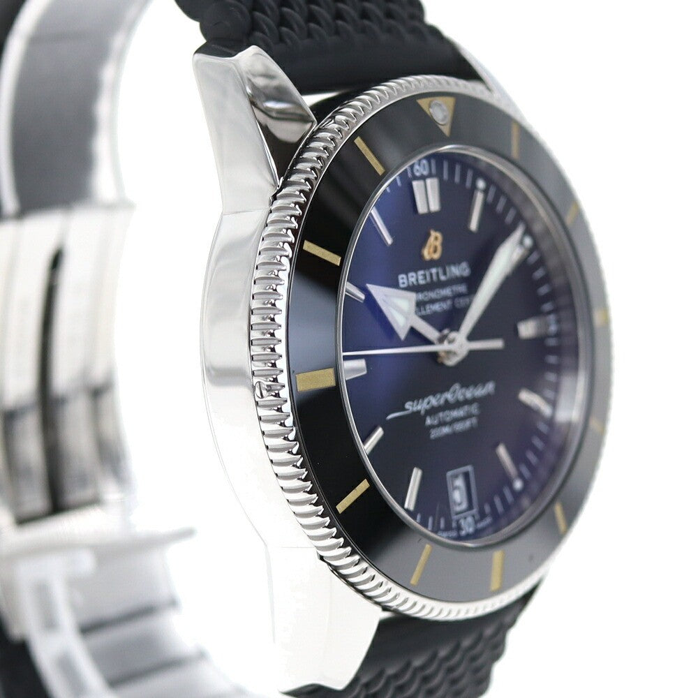 Breitling Superocean Heritage 2 Ab2010 Black Men'S Used Watch #61623
