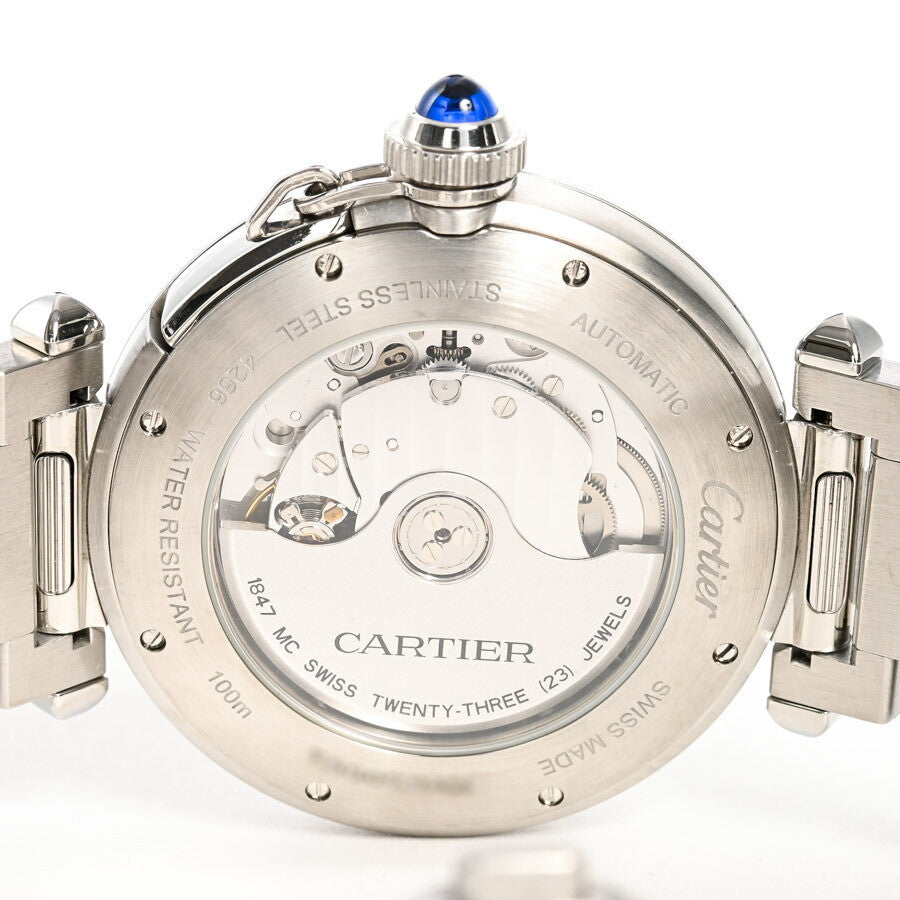 Cartier Pasha De Cartier Wspa0009 Silver Case Size 41Mm Men'S Used Watch #3124