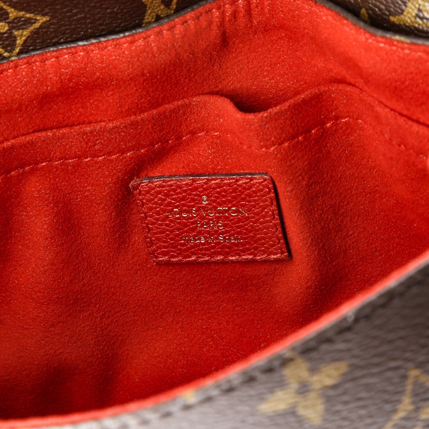 Louis Vuitton Saint Placide Handbag Monogram Canvas And Leather