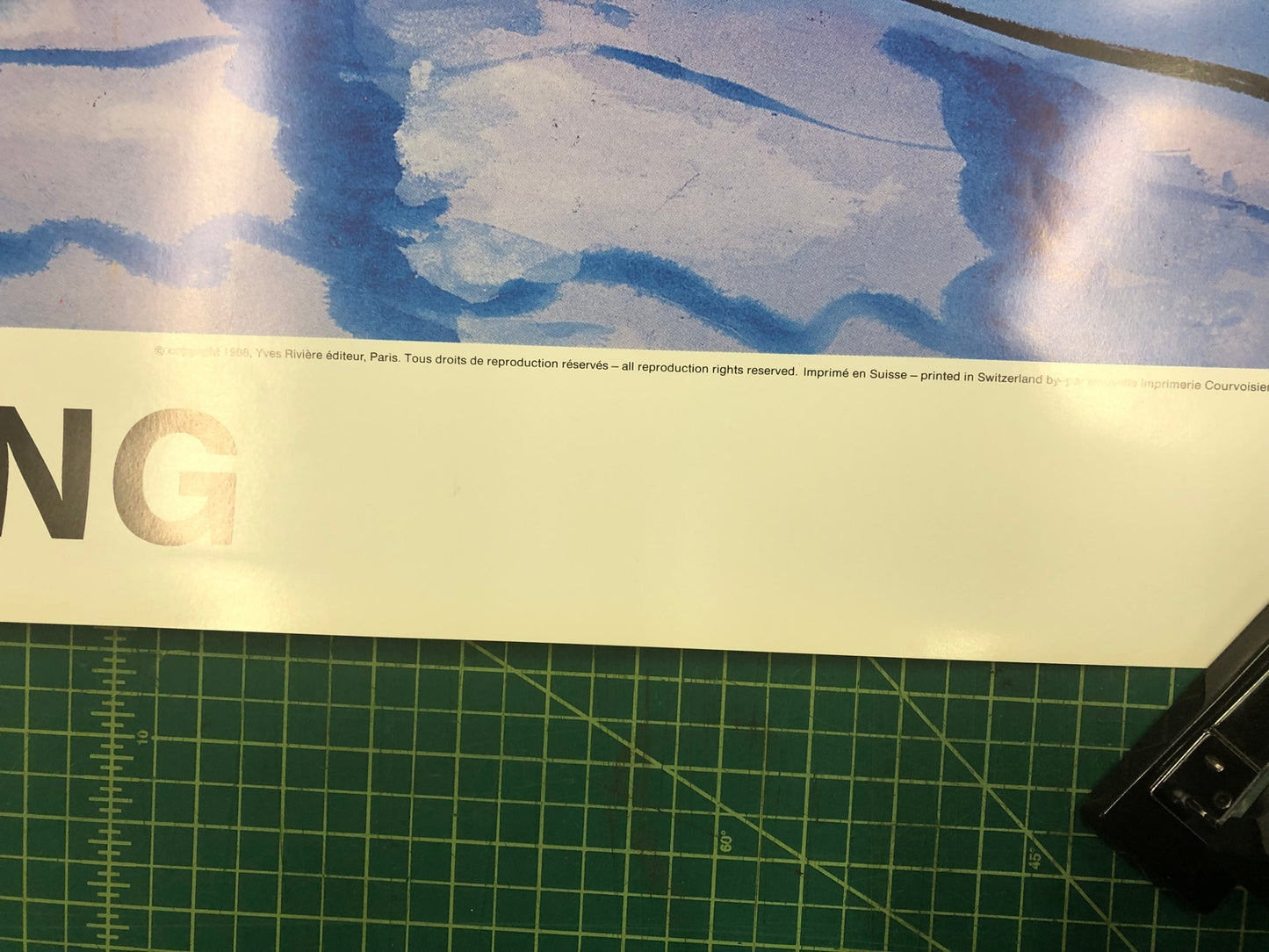 Walasse Ting The Colorful Bouquet Of Flowers " Poster Contemp