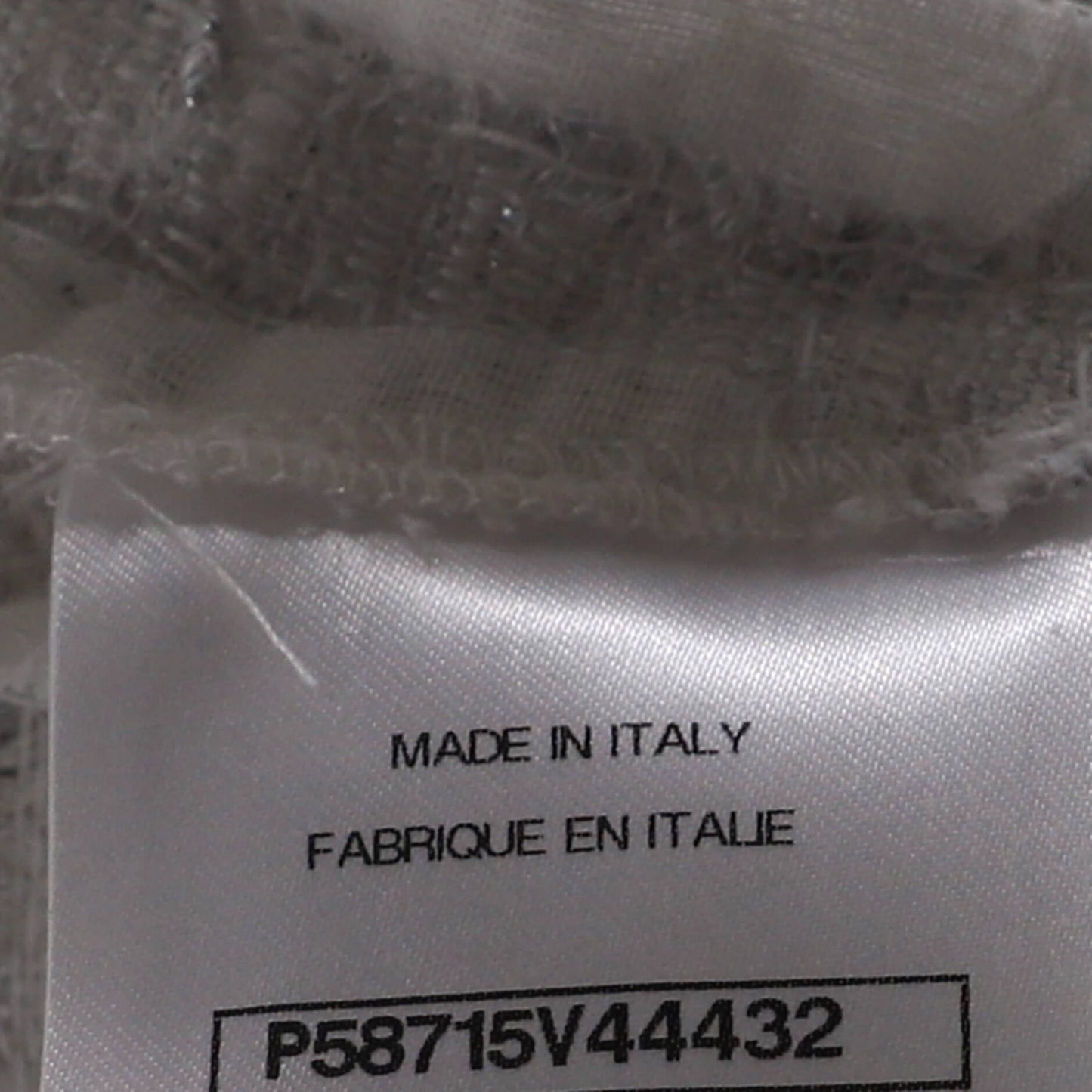 Chanel Women'S Fringe Sweater Cotton Blend