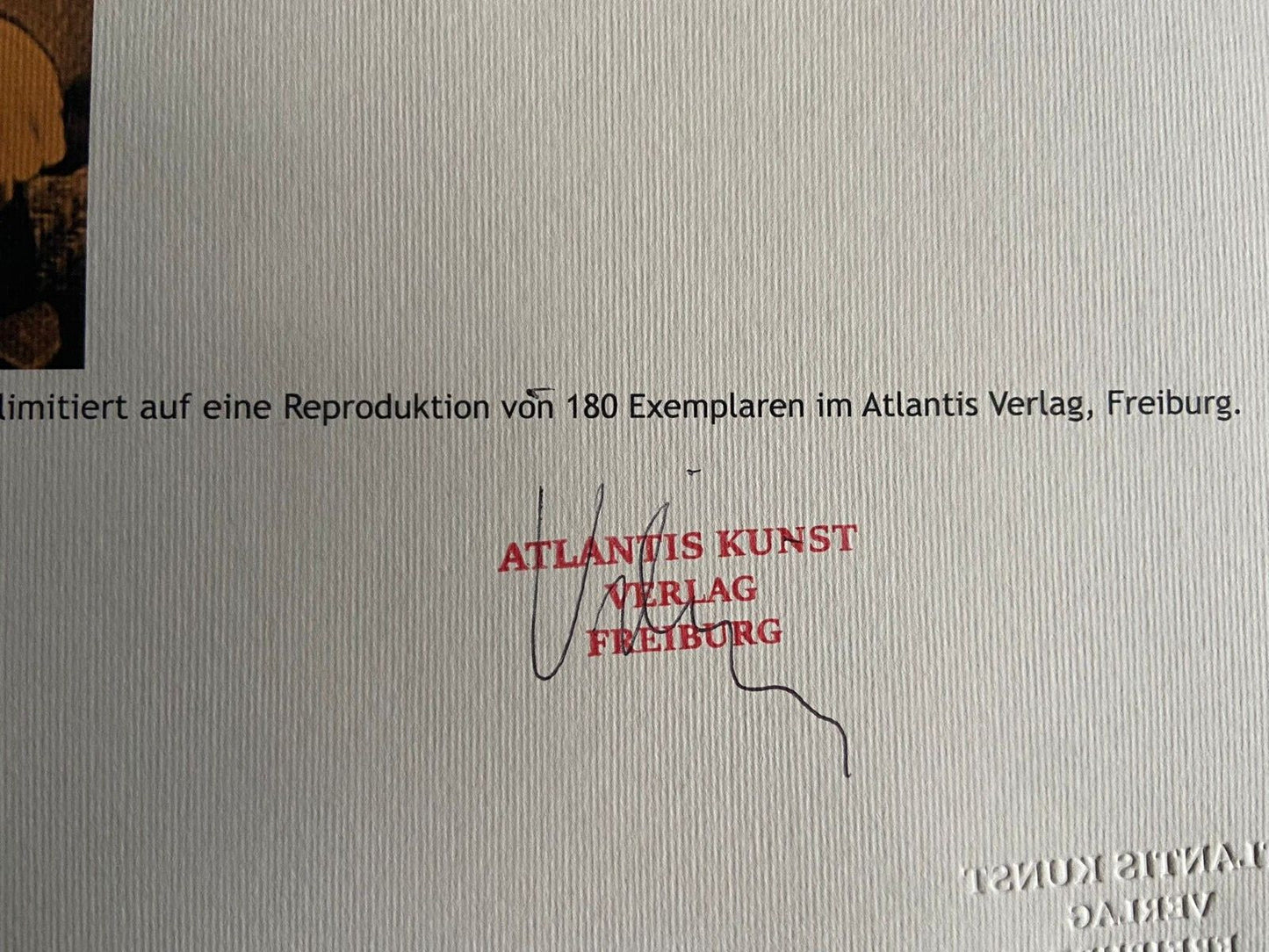 Pierre-Auguste Renoir Lithograph Coa Signed Numbered