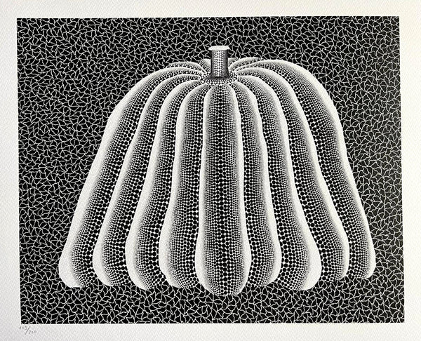 Yayoi Kusama Lithograph -mori Mum- COA Edition