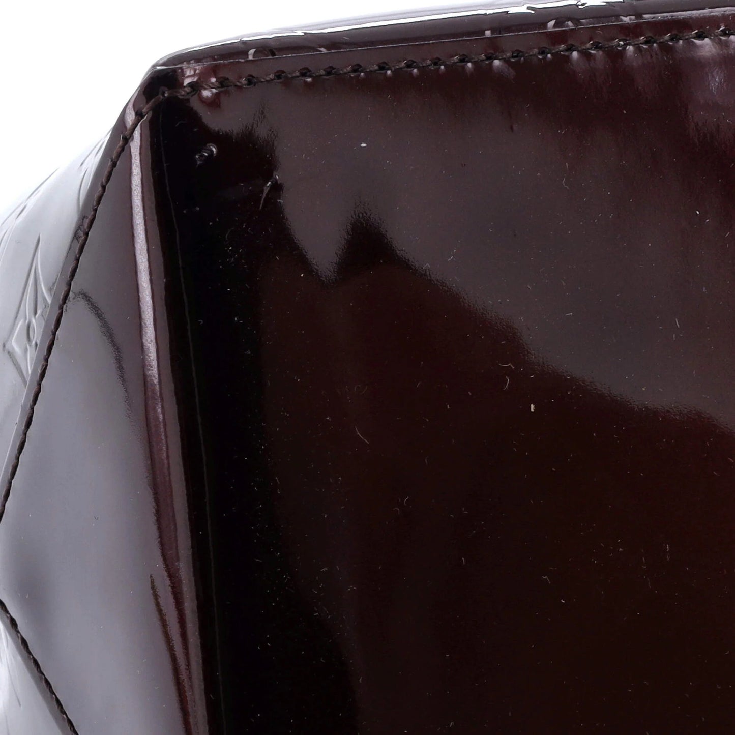 Louis Vuitton Wilshire Handbag Monogram Vernis Mm