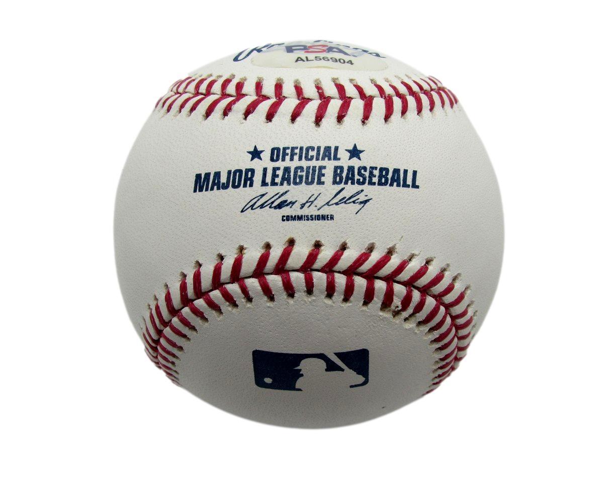Hubert Big Daddy Wooten Signed/Inscr Oml Baseball Negro League Clowns Psa/Dna