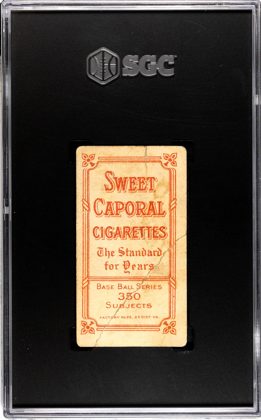 Otto Knabe 1910 Sweet Caporal T206 Sgc 1