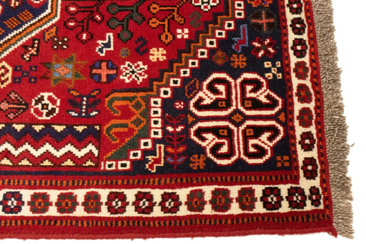Vintage Style Handmade Tribal Oriental Rug