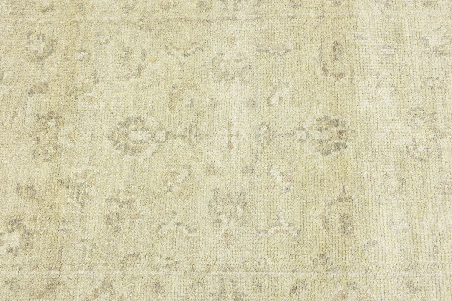 Handmade Wool Oriental Runner Rug Muted Floral