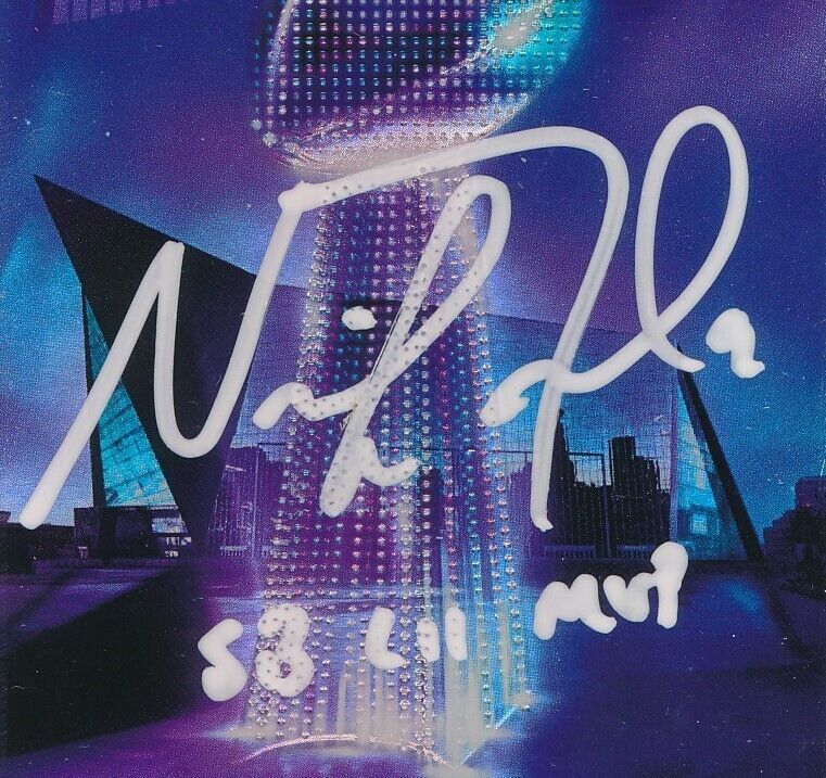 Nick Foles Signed/Inscr 2018 Super Bowl 52 Lii