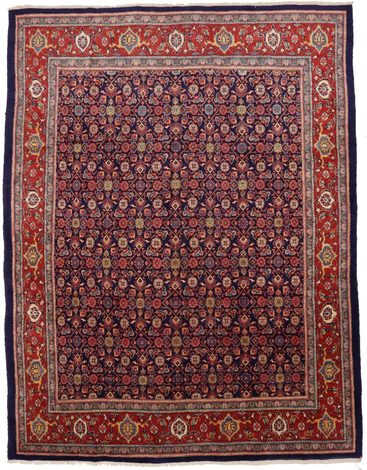 Extra Large Handmade Vintage Oriental Rug Carpet