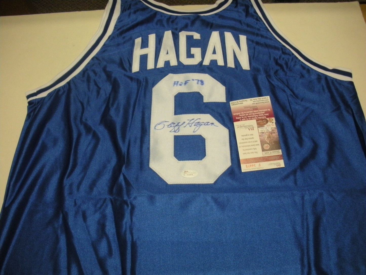 Cliff Hagan Kentucky Wildcats,Hof 78 Last One