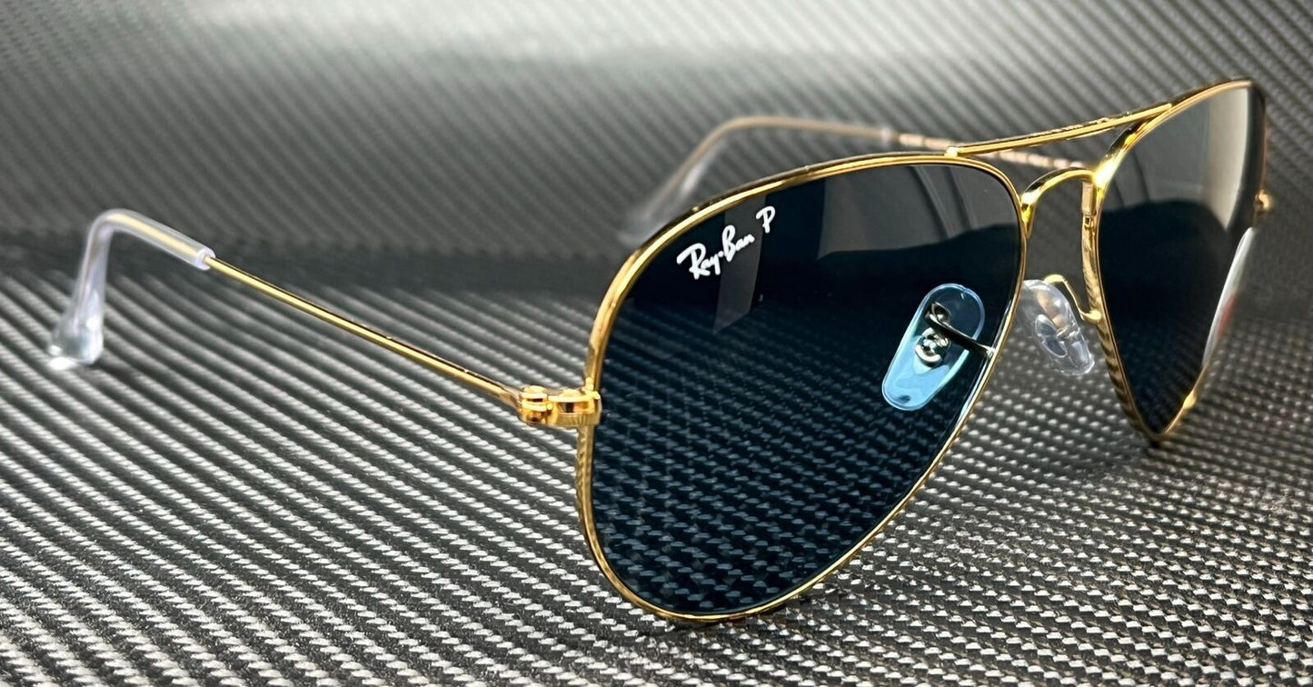 Ray Ban Rb3025 9196S2 Gold Aviator 58 Mm Unisex