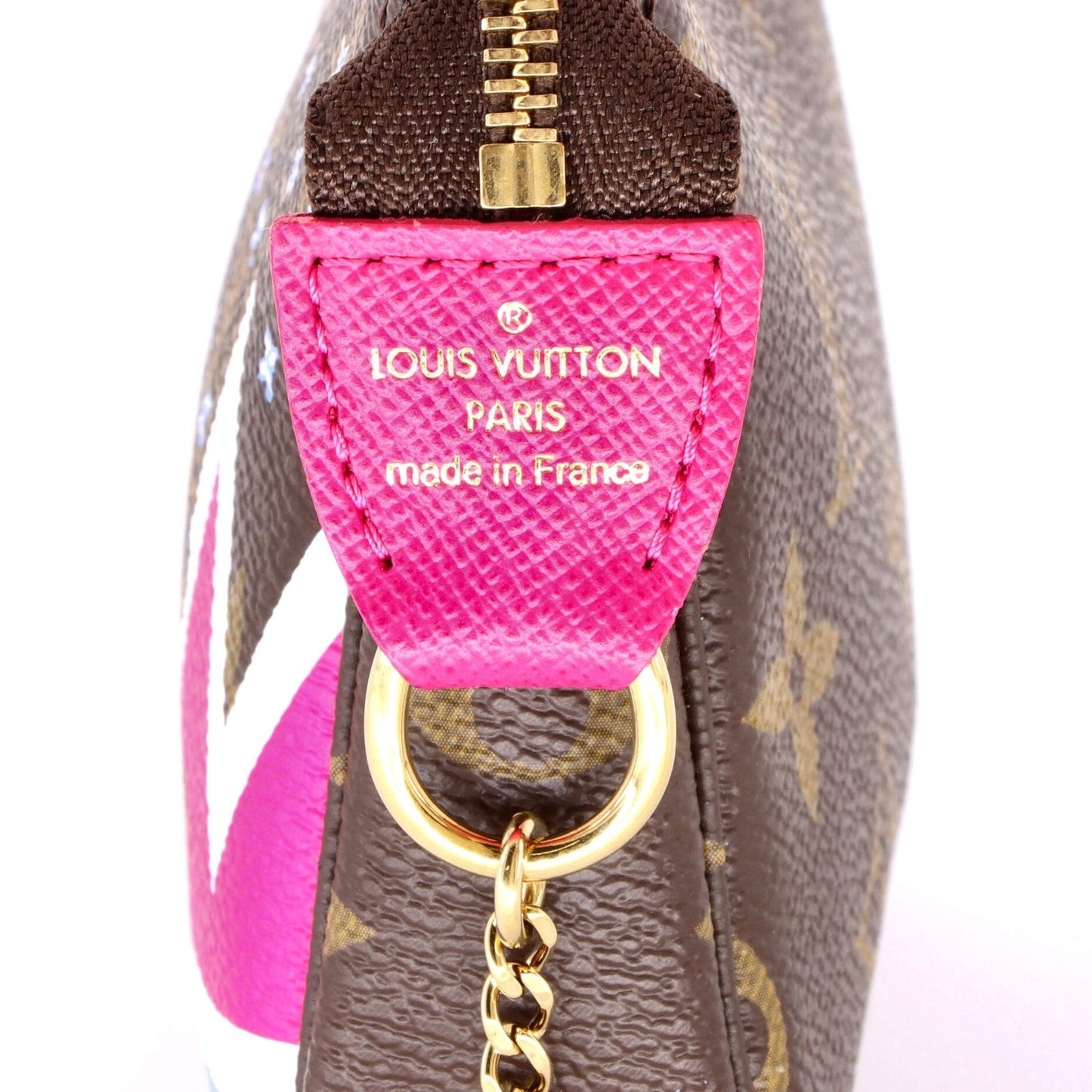 Louis Vuitton Pochette Accessoires Limited Edition Christmas Animation Monogram