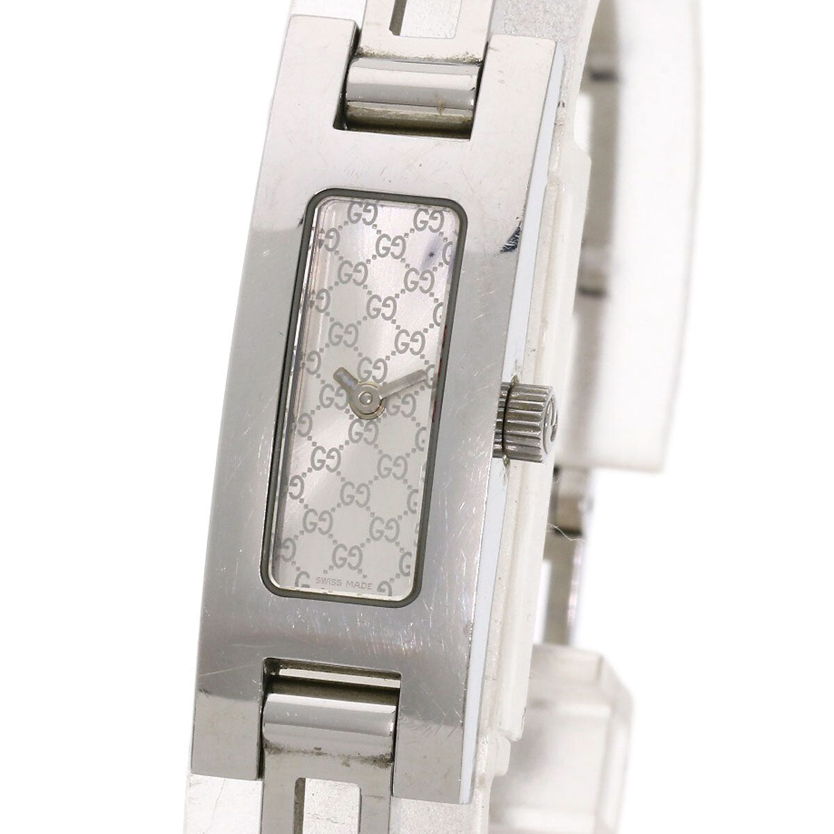 Gucci Square Face Watches 3900L Stainless Steel/Stainless Steel Ladies