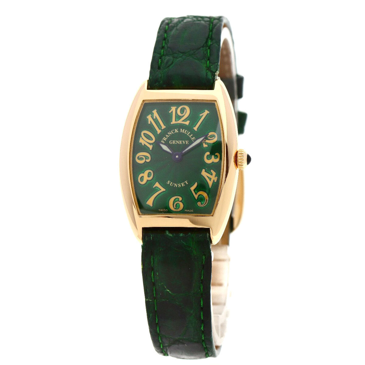 FRANCK MULLER Tono CURVEX Watches 1752 QZ SUN K18