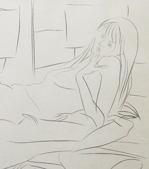 Pericle Fazzini - Women Original Lithograph Ed30