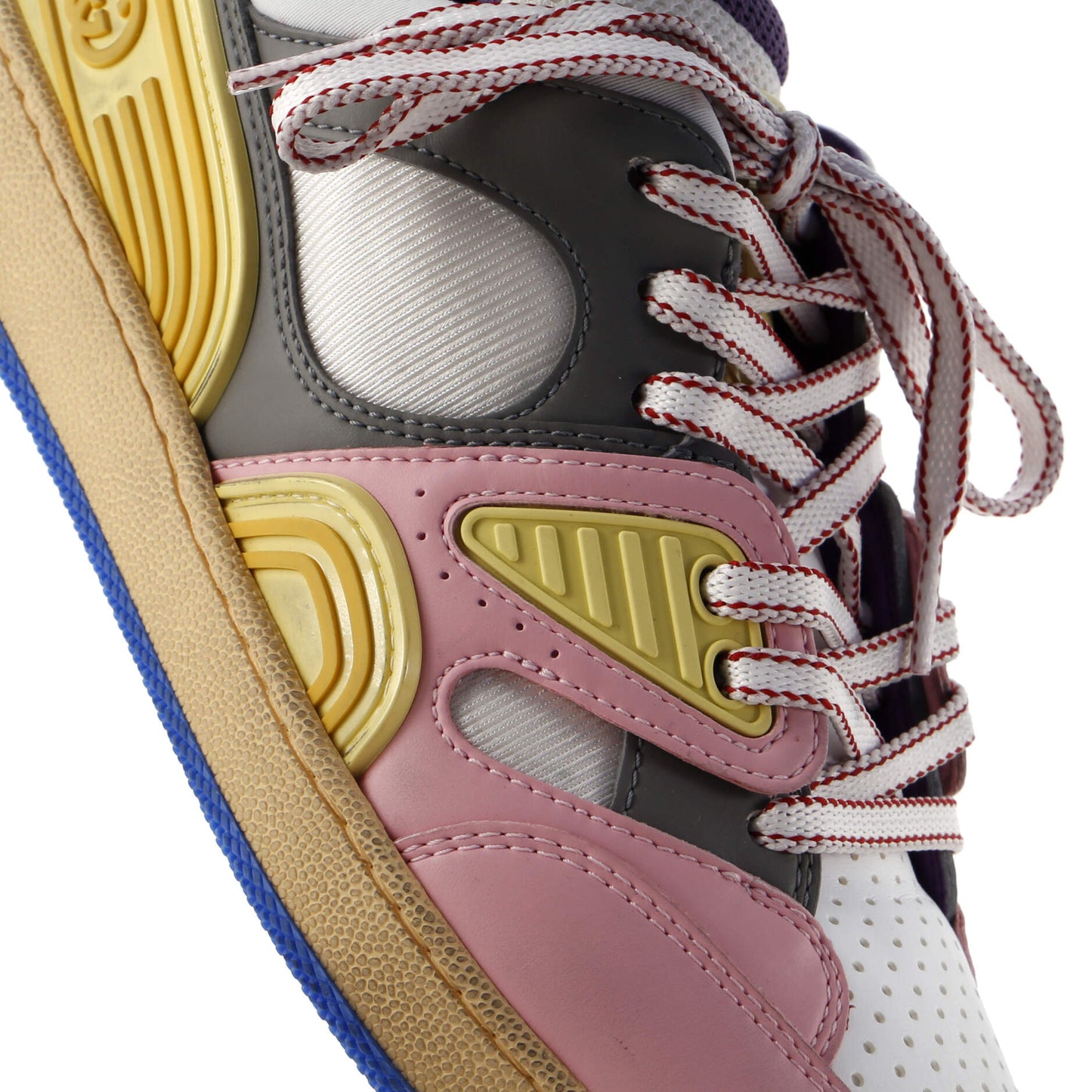 Gucci Basket Low-Top Sneakers Demetra With Fabric