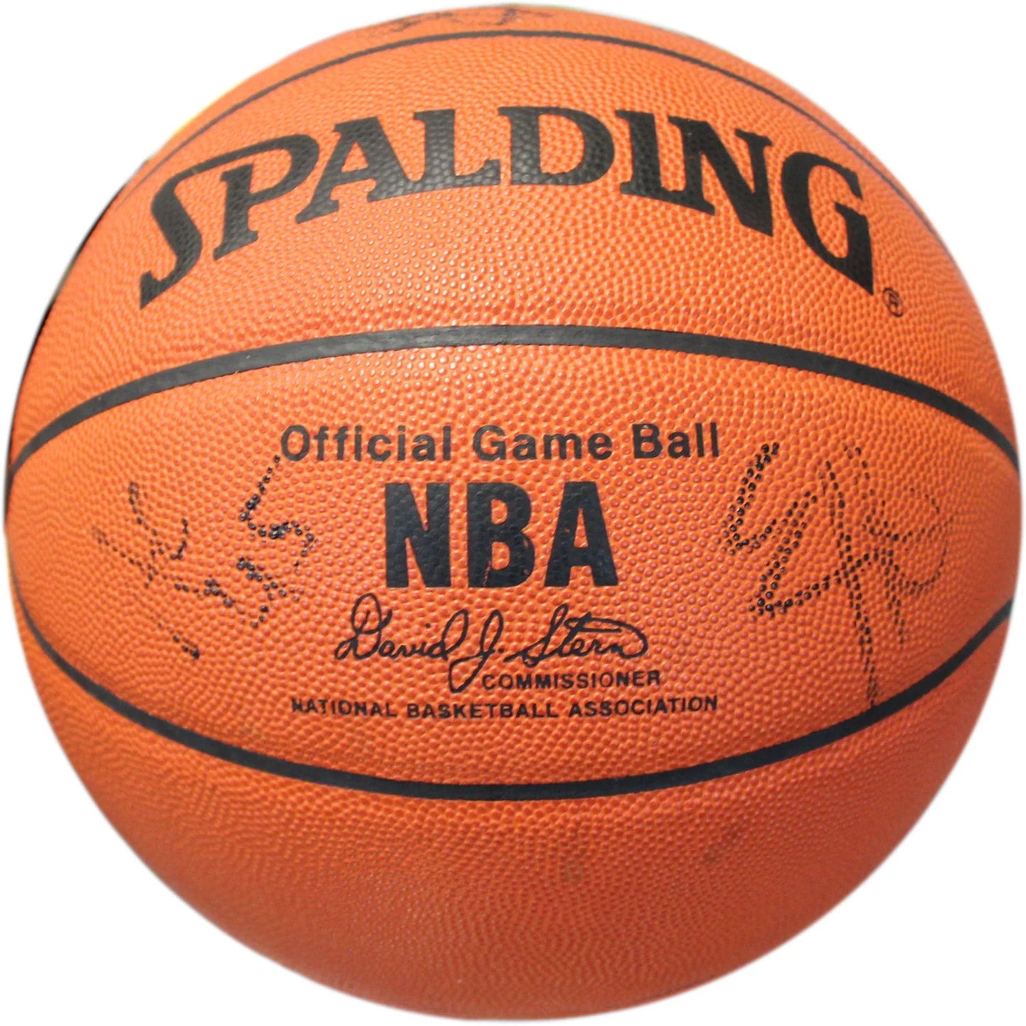 2000-01 Miami Heat Autographed Leather Basketball