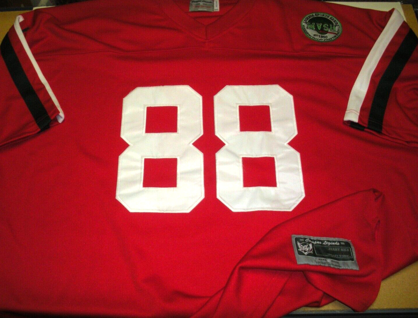 Jerry Rice Mississippi Jsa/Coa Official Licensed