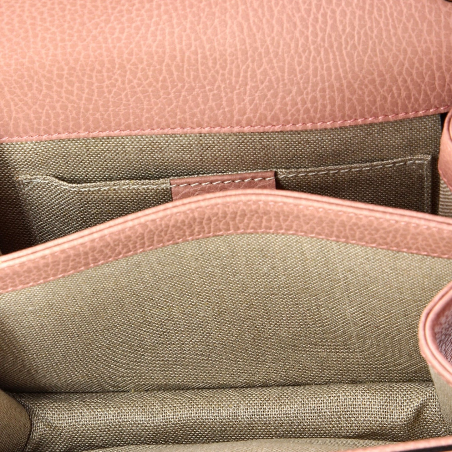 Gucci Interlocking Shoulder Bag Leather Small