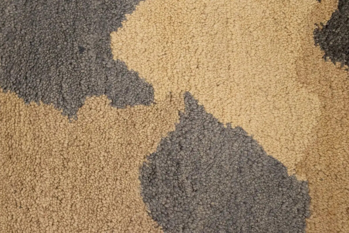 Indo-Gabbeh Modern Multicolor Abstract Rug