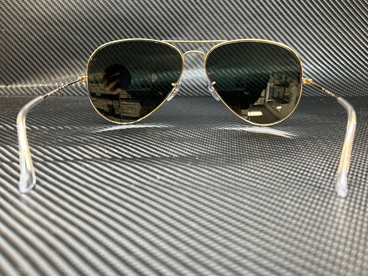 RAY BAN RB3025 001 Gold Aviator 62 mm Unisex Sunglasses