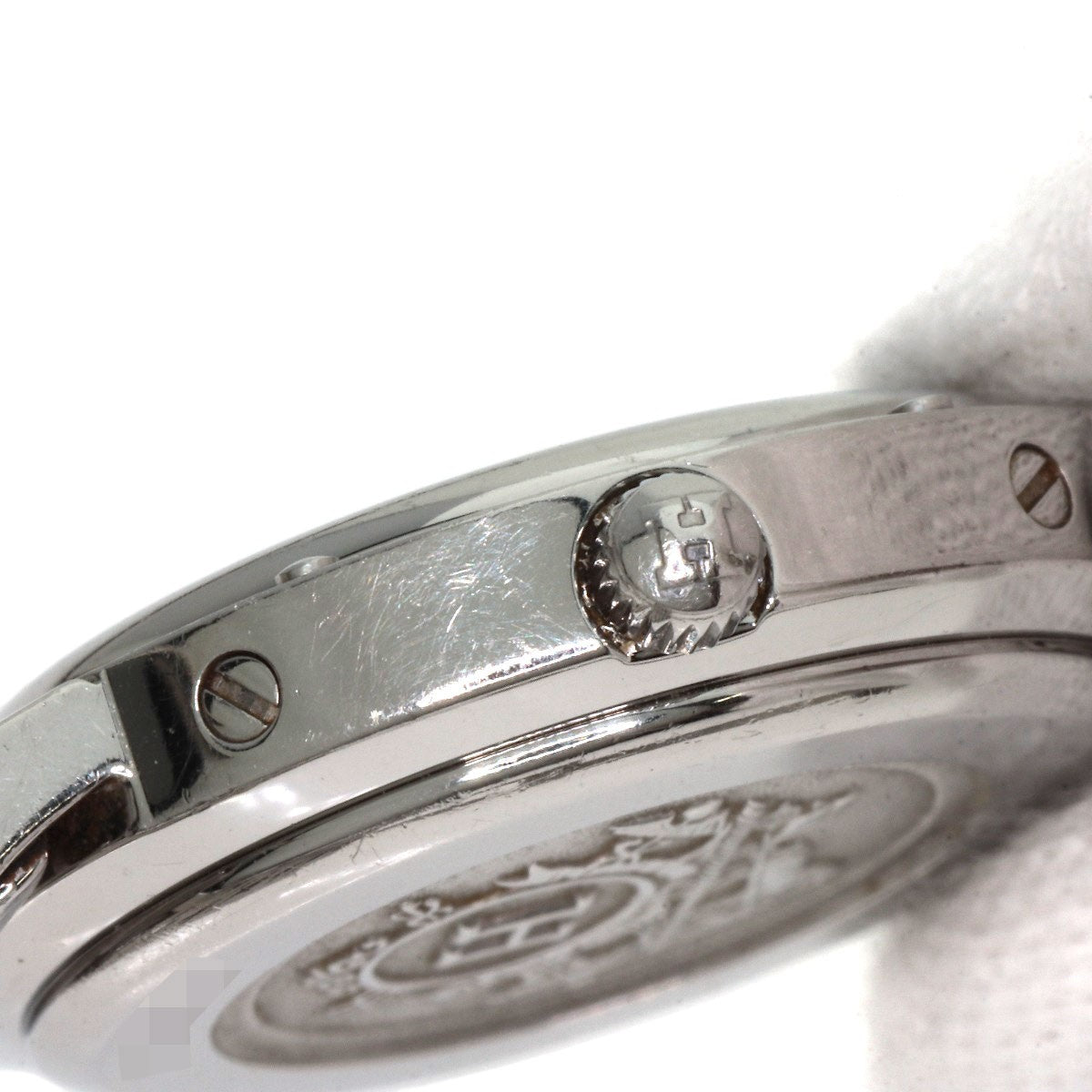 Steel HERMES Clipper Watches CL4.210 Stainless Steel/ Stainless