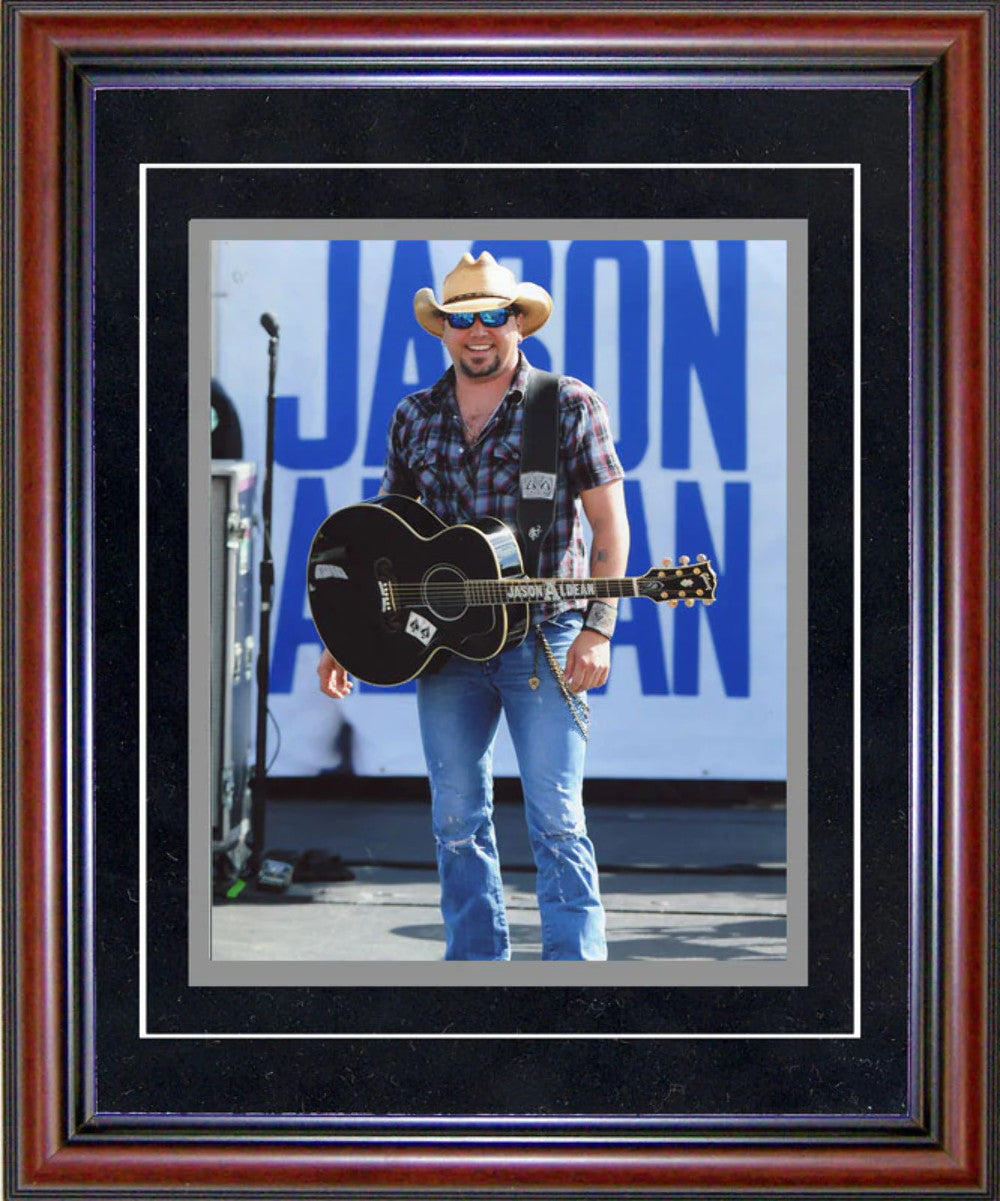 Jason Aldean Unsigned Framed 8X10 Photo