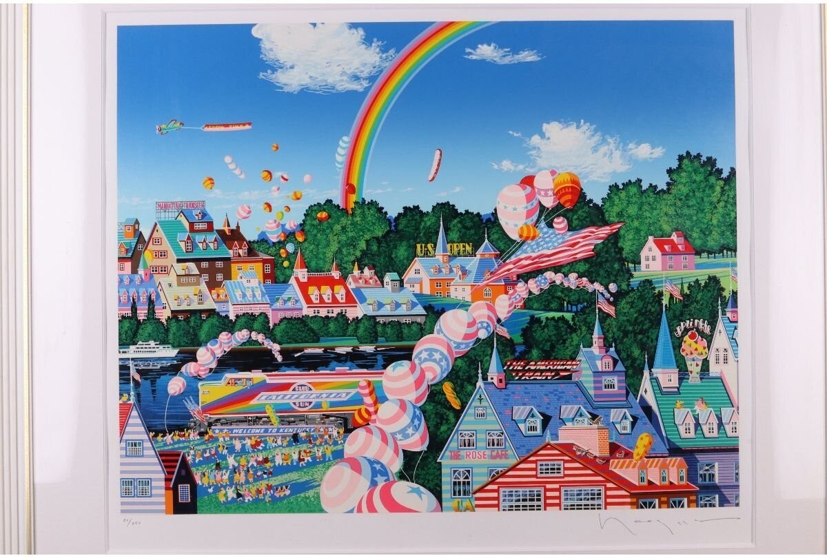 Hiro Yamagata Signed Original Silkscreen Print