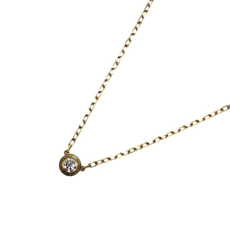Cartier Amour Necklace Small Model K18Yg Diamond