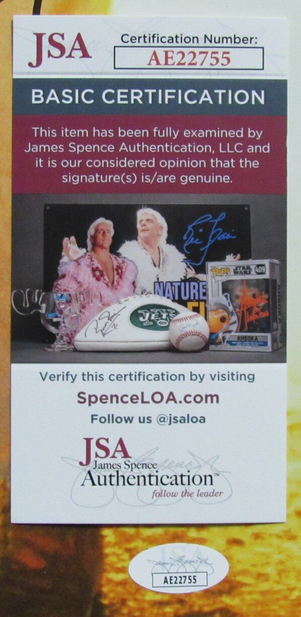 Michael J Fox/Christopher Lloyd Autographed 16X20