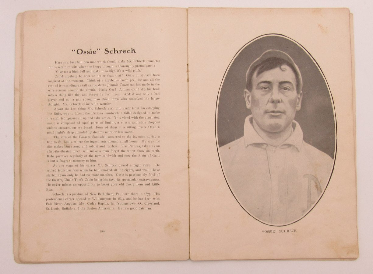 Vintage 1905 Philadelphia Athletics A'S Yearbook