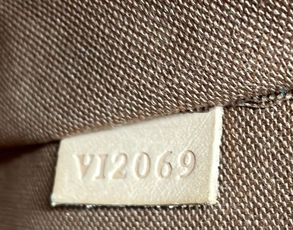 Louis Vuitton Palermo Handbag Monogram Canvas Pm