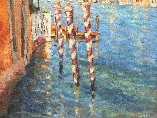 Zili Li (Chinese) Original Oil Painting "Light At